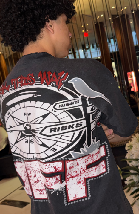 RISK THIS WAY TEE